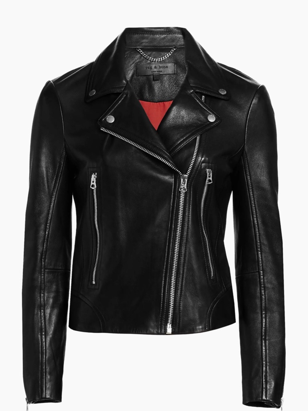 rag & bone Mack Leather Moto Jacket
